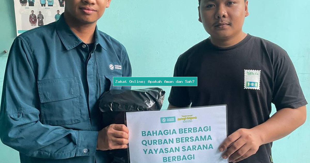 Zakat Online: Apakah Aman dan Sah?